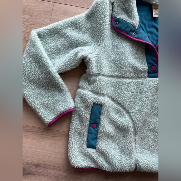 Llbean L.L. BEAN Sherpa pullover women’s large blue - Picture 4 of 9